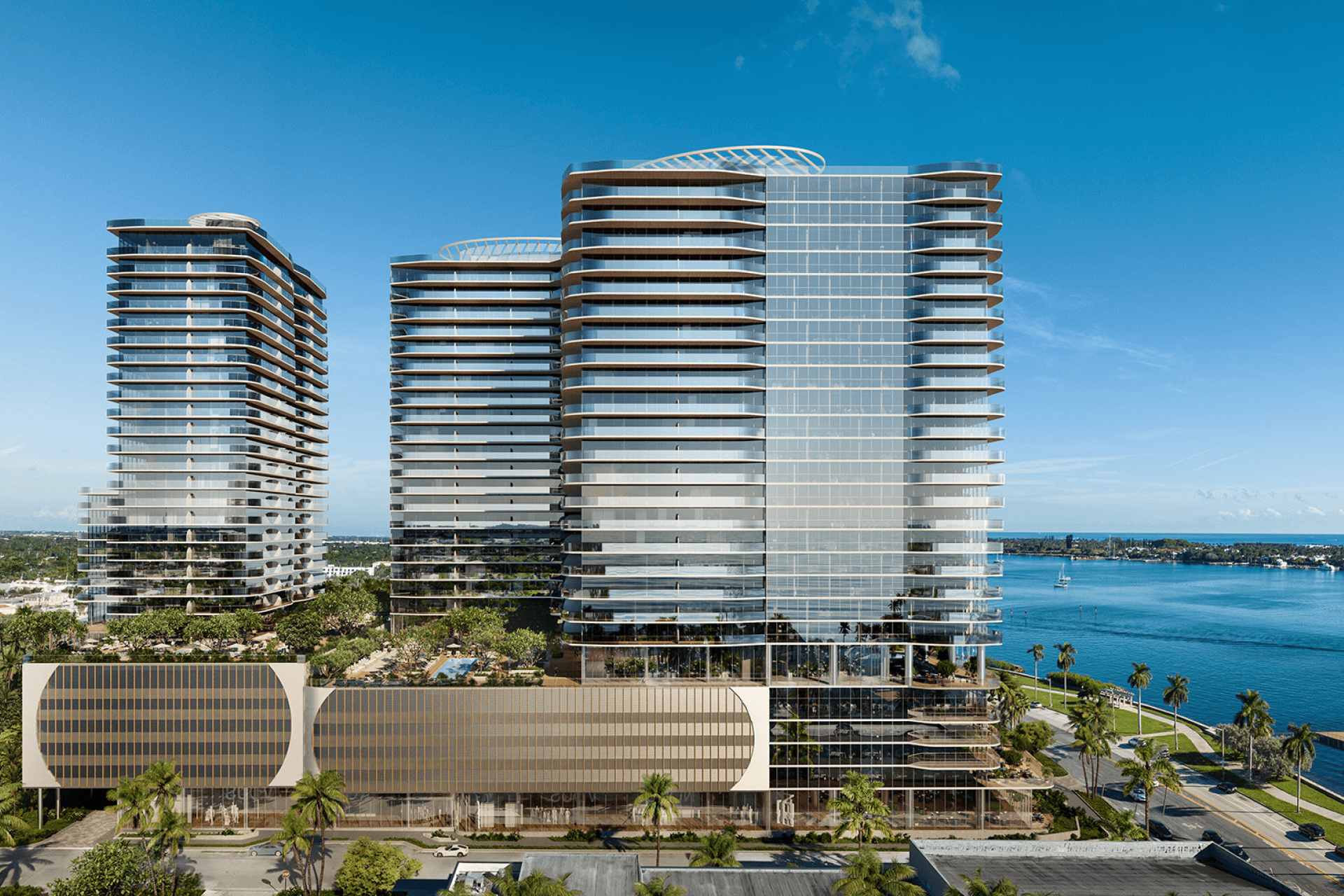 Olara exterior building featuring ocean views